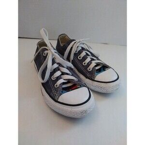 Converse CTAS Low Top Captain America/ Black Panther Sneaker Youth Size 12